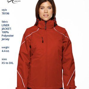 North End Ladies' Angle 3-in-1 Jacket with Bonded Fleece Liner